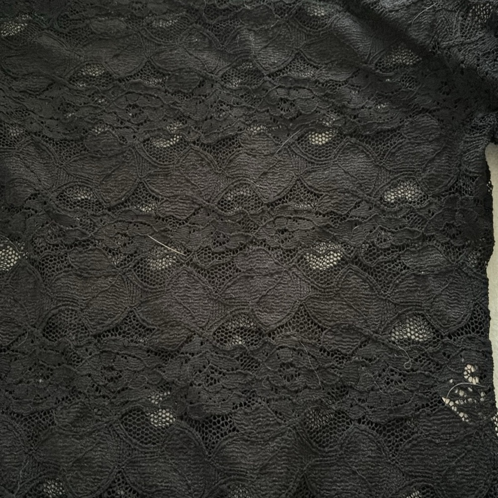 Cinq a sept black lace bodysuit - Picture 7 of 9